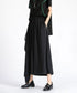 Draped Asymmetric Wide Pants